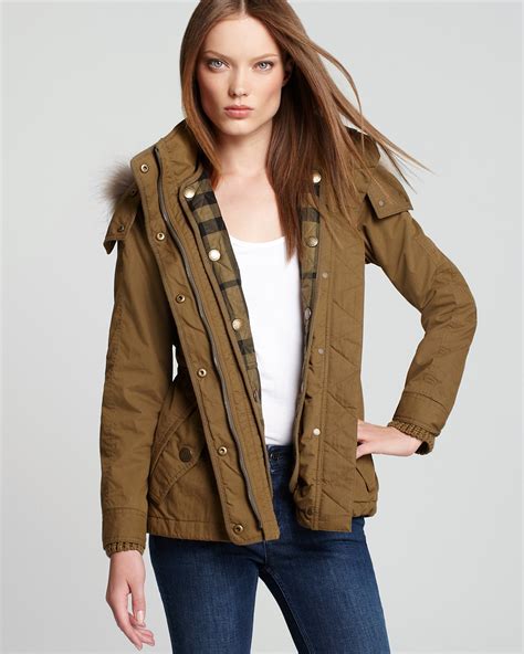 burberry jacket with clear hood|burberry brit anorak jacket.